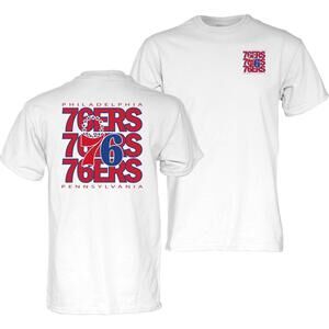 Blue 84 Nba  T-Shirt Frontback Press White 2 Sided